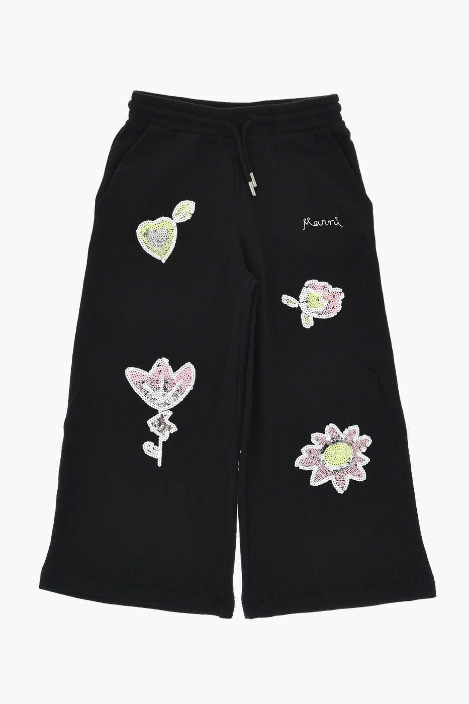 マルニ MARNI ズボン パンツ ガールズ ブラック Trousers M01274 M00SH 0M900 関税 送料無料 dk|BRANDSHOP「il Tesoro」