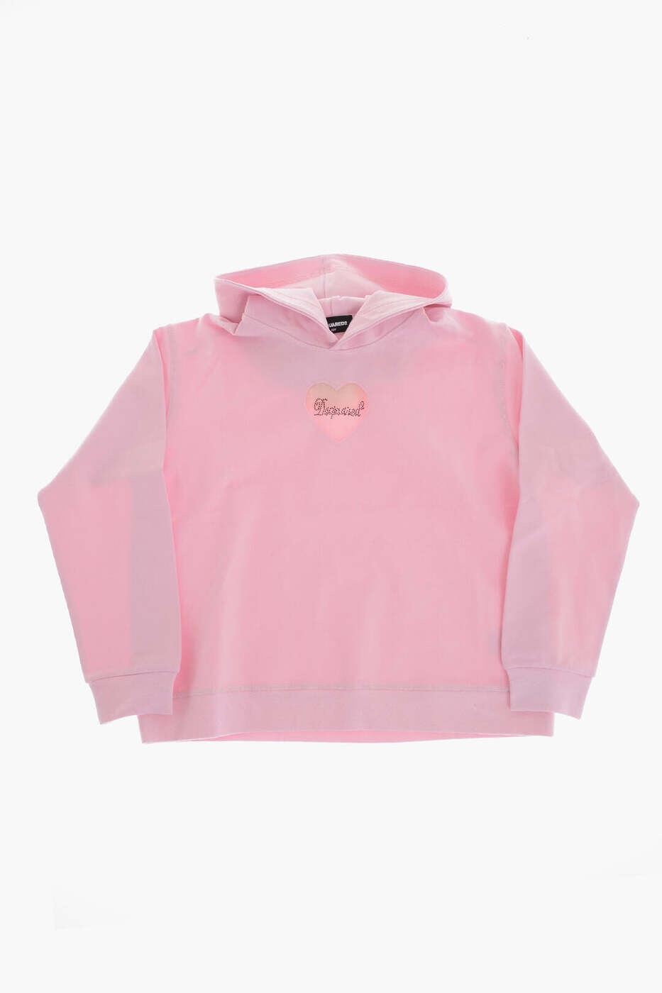 ディースクエアード DSQUARED2 クルーネックスウェットシャツ トレーナー ガールズ ピンク Crew neck sweatshirts DQ2581 D0031 DQ336 関税 送料無料 dk|BRANDSHOP「il Tesoro」
