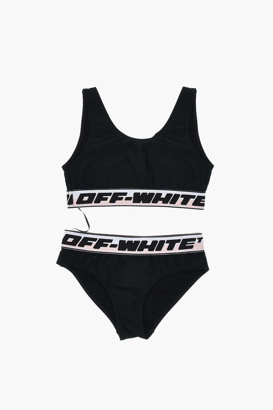 オフ ホワイト OFF-WHITE ビキニ スイムウェア ガールズ ブラック Bikinis OGFA002C99JER0011010 関税 送料無料 dk｜BRANDSHOP「il Tesoro」