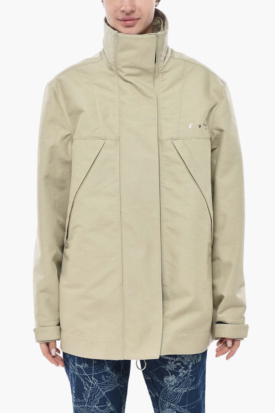 オフホワイト OFF WHITE スーツジャケット スーツ ジャケット レディース ベージュ Suit Jackets OWEA262F21FAB0020500 関税 送料無料 dk｜BRANDSHOP「il Tesoro」