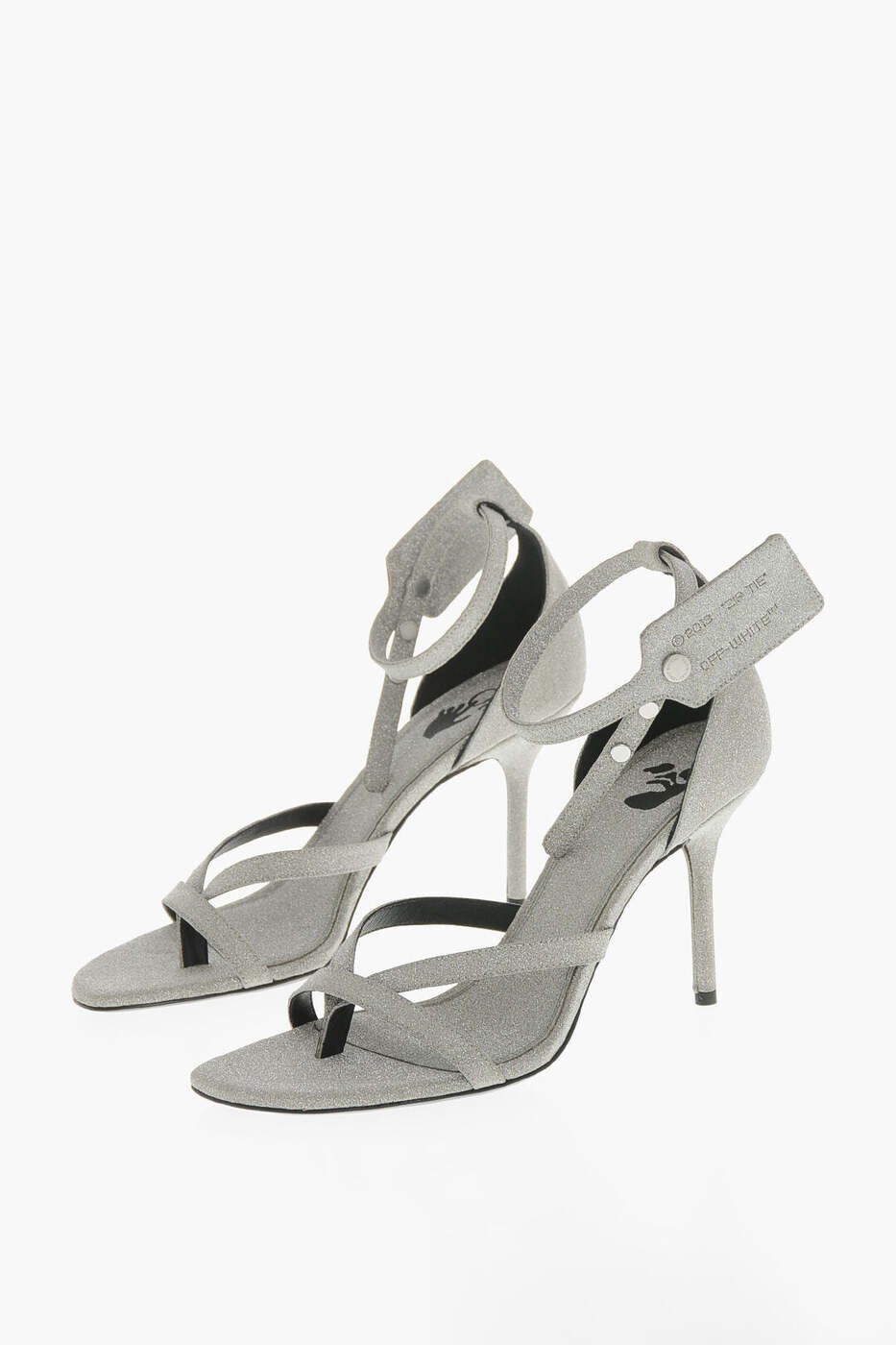 オフホワイト OFF WHITE サンダル レディース シルバー Sandals OWIH028F22LEA0027272 関税 送料無料 dk｜BRANDSHOP「il Tesoro」