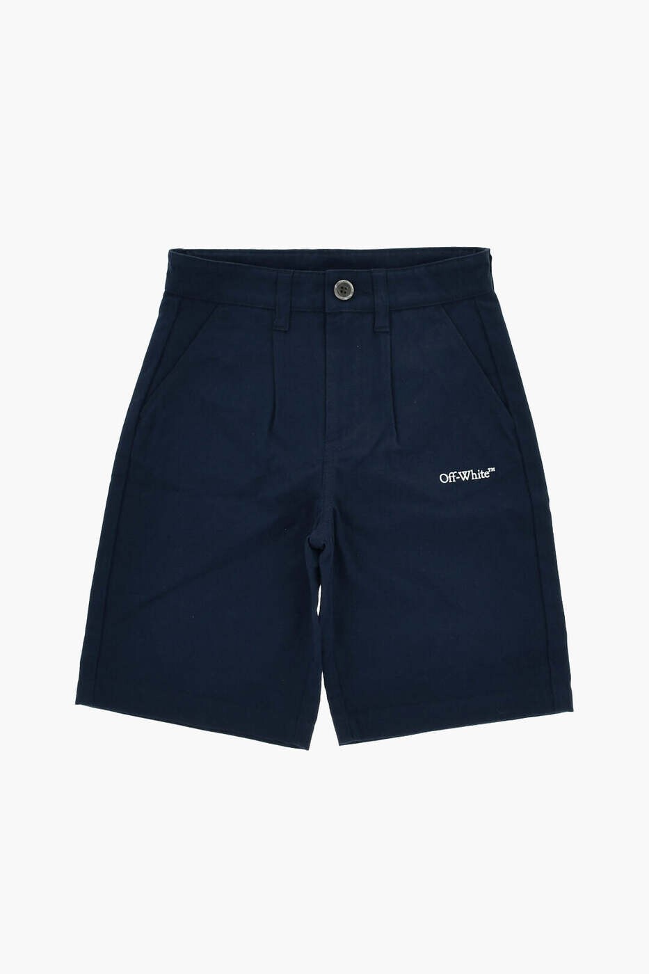 オフ ホワイト OFF-WHITE ショートパンツ　パンツ ショーツ ボーイズ ブルー Shorts OBCB00AF24FAB0014601 関税 送料無料 dk｜BRANDSHOP「il Tesoro」