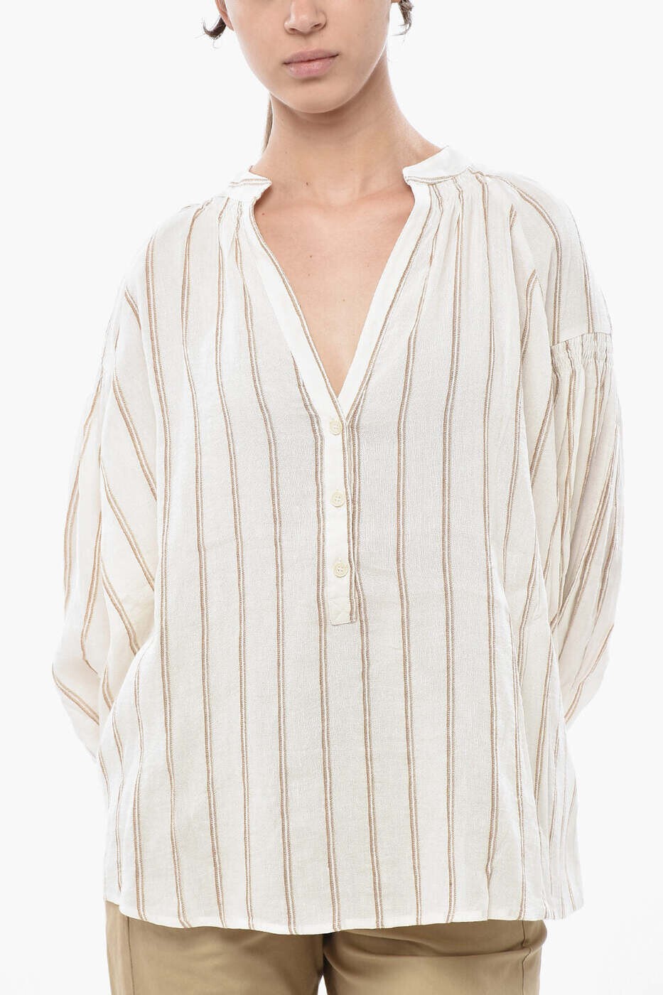 ウールリッチ WOOLRICH Tシャツ トップス レディース ホワイト T-shirts and tops CFWWSI0130FRUT2942 8679 関税 送料無料 dk｜BRANDSHOP「il Tesoro」