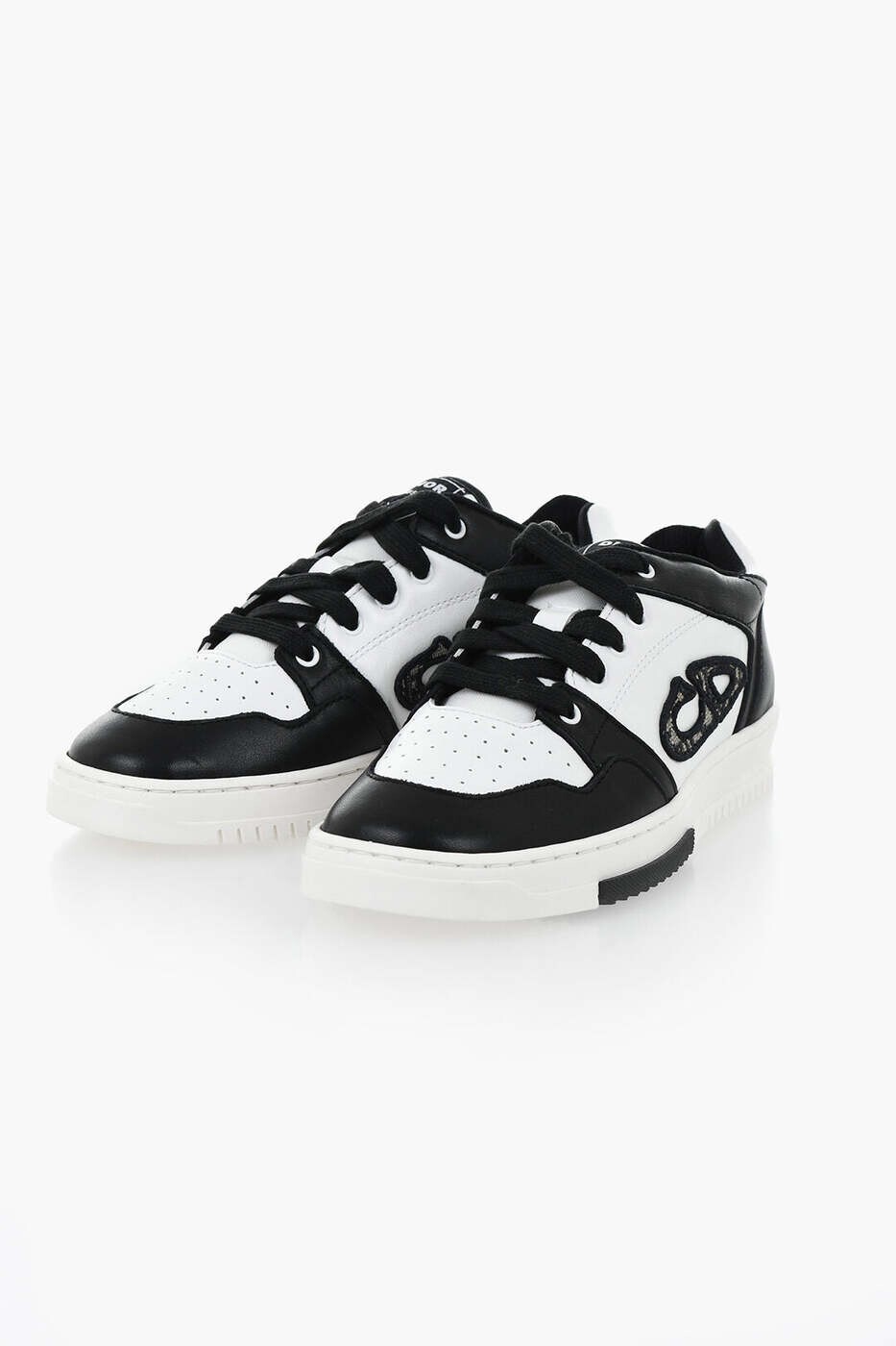 ディオール DIOR フラットスニーカー スニーカー ボーイズ ブラック Flat sneakers 4WBS25SHOHLE 900 関税 送料無料 dk｜BRANDSHOP「il Tesoro」