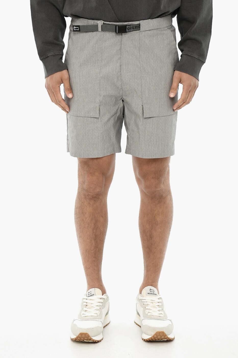 ウールリッチ WOOLRICH ショーツ メンズ グレー Shorts CFWJSH0009MRUT2756 TG 関税 送料無料 dk|BRANDSHOP「il Tesoro」