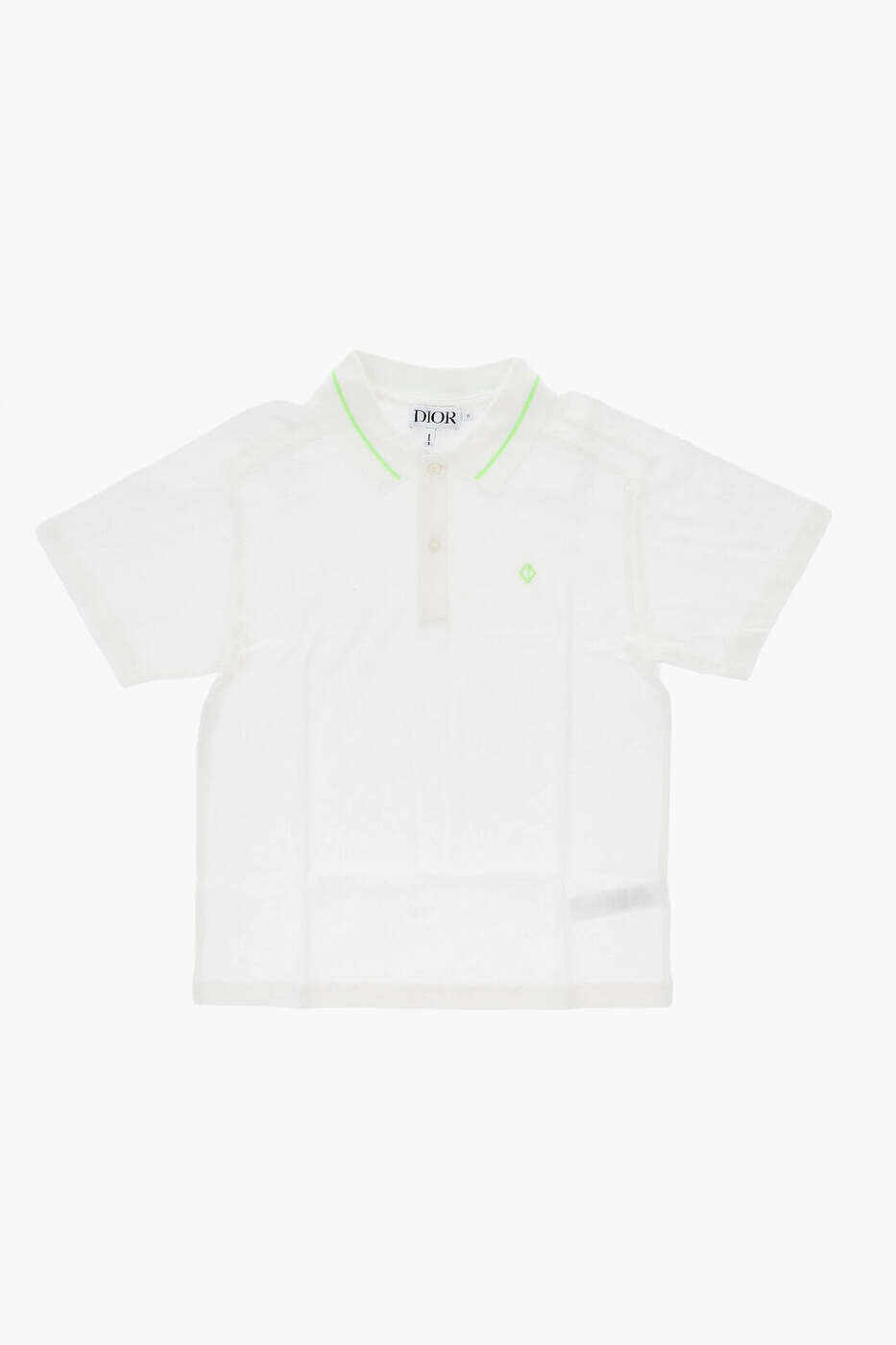 ディオール DIOR ポロシャツ トップス ボーイズ ホワイト Polo shirts 4WBM43POLACO 013 関税 送料無料 dk｜BRANDSHOP「il Tesoro」