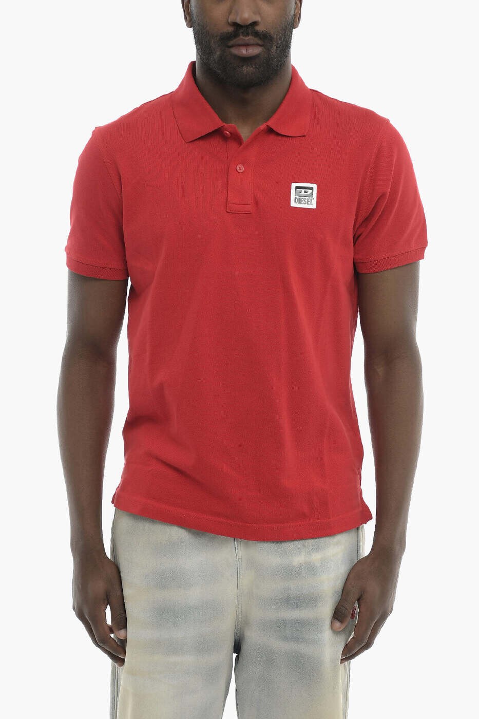 ディーゼル DIESEL ポロシャツ メンズ レッド Polo shirts A19002 RQIAH 42A 関税 送料無料 dk｜BRANDSHOP「il Tesoro」
