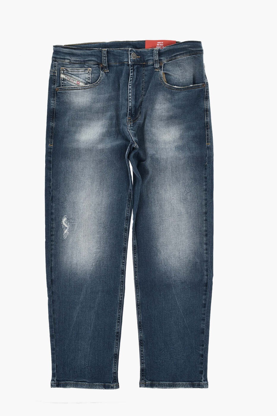 ディーゼル DIESEL レギュラーフィットジーンズ デニム ボーイズ ブルー Regular fit jeans J00981 KXBNR K01 関税 送料無料 dk｜BRANDSHOP「il Tesoro」