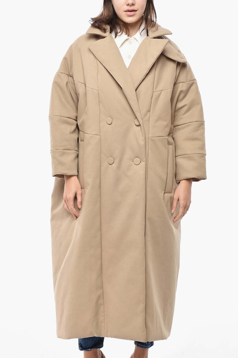 ドリス ヴァン ノッテン DRIES VAN NOTEN トレンチコート コート レディース ベージュ Coats and trench coats 0102119129 102 関税 送料無料 dk|BRANDSHOP「il Tesoro」