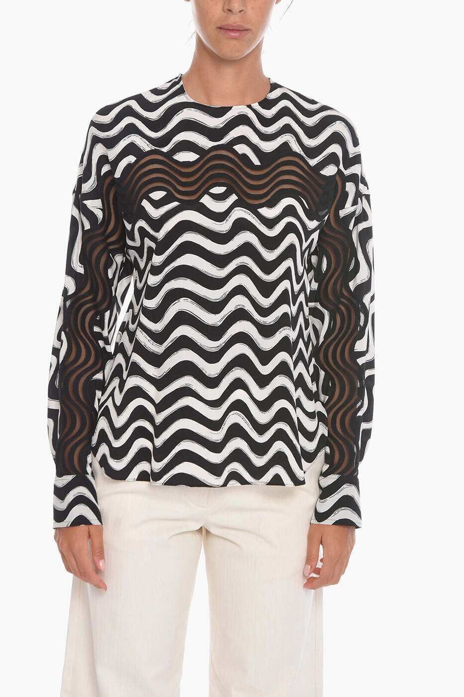 ステラ マッカートニー STELLA MCCARTNEY Tシャツ トップス レディース ブラック T-shirts and tops 601683SPA121098 関税 送料無料 dk|BRANDSHOP「il Tesoro」