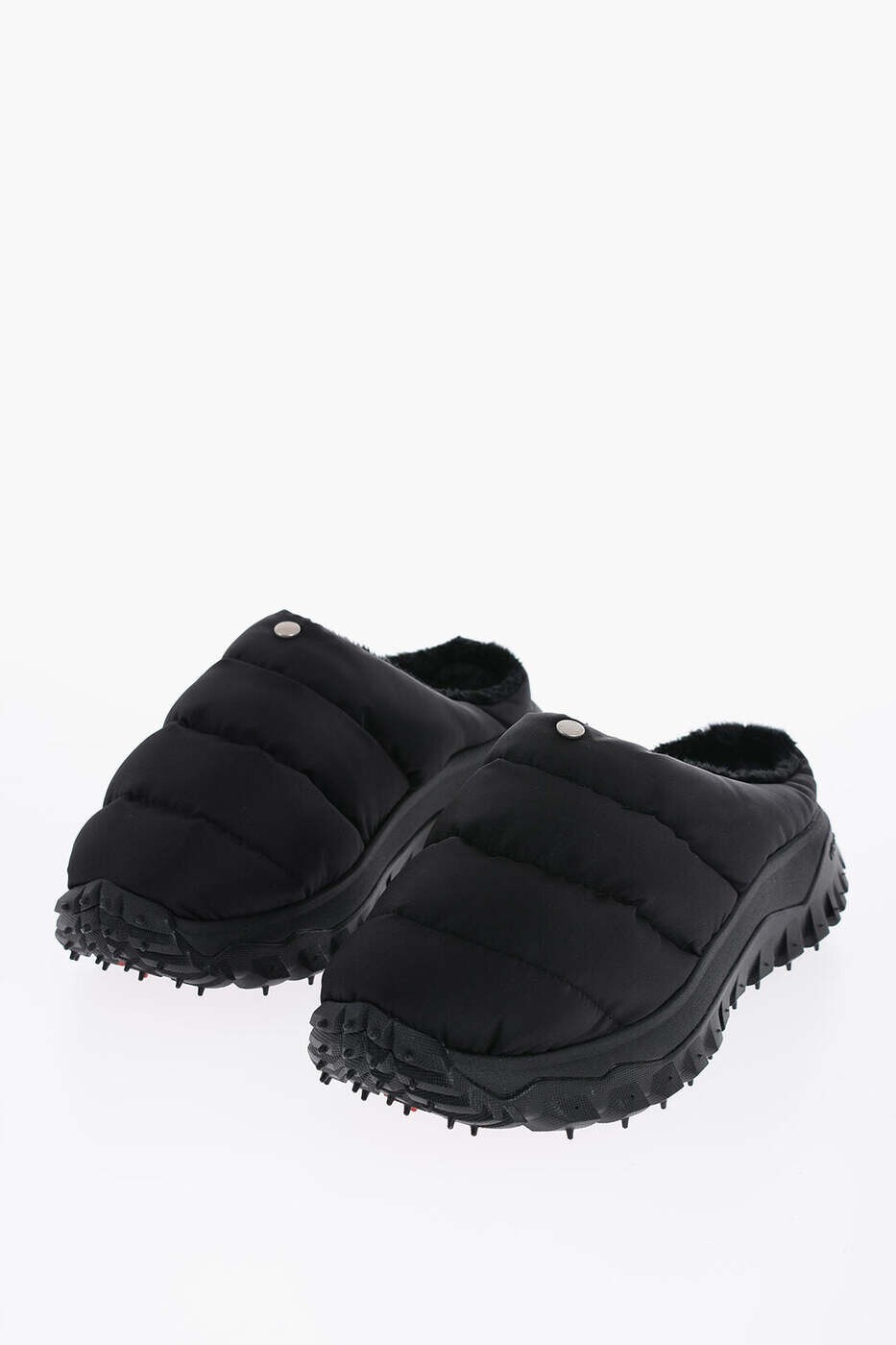 モンクレール MONCLER フラットシューズ サンダル メンズ ブラック Flat Shoes 09Y 4C000 10 M2490 999 関税 送料無料 dk｜BRANDSHOP「il Tesoro」