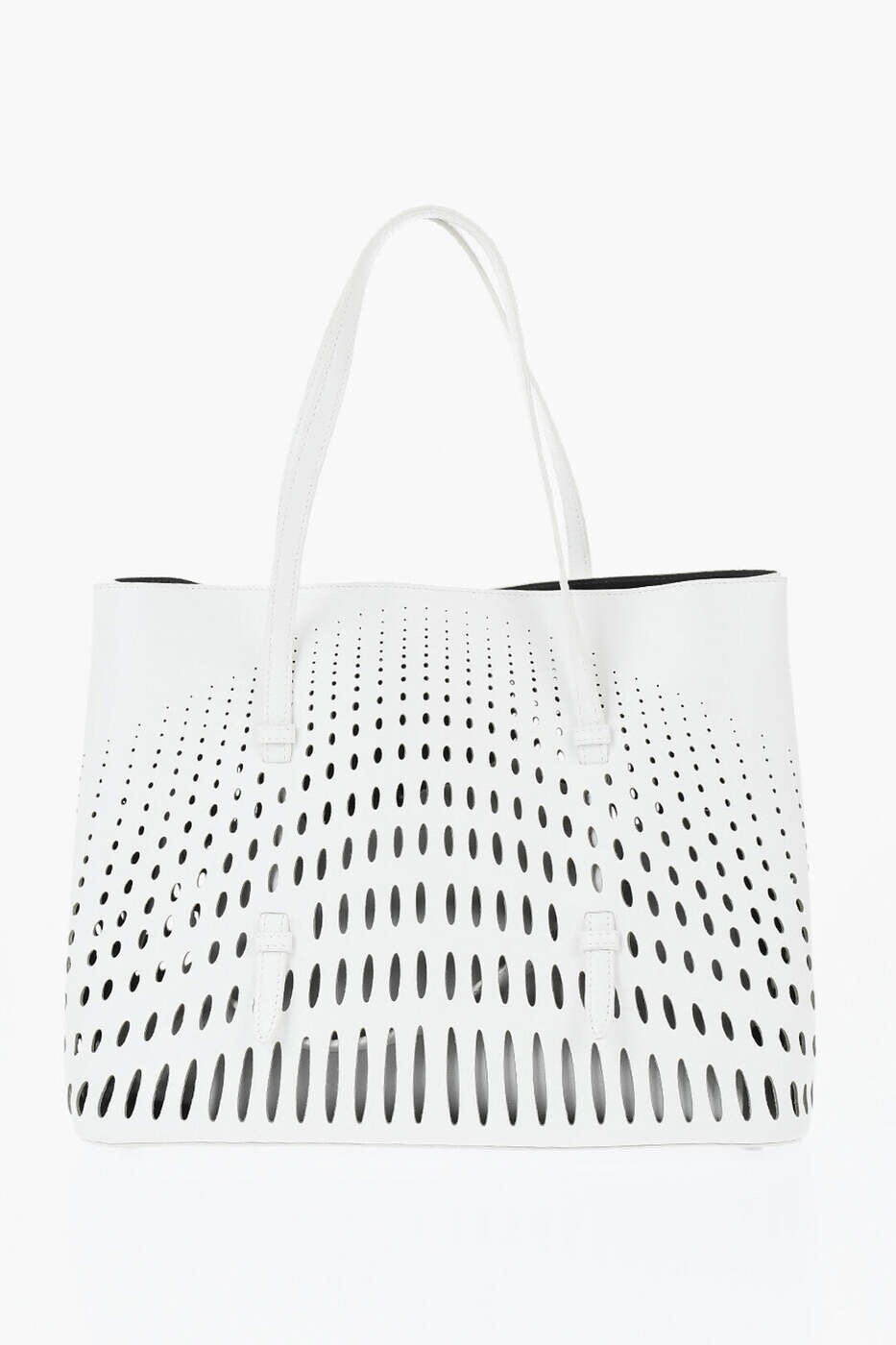 アライア ALAIA トートバッグ レディース ホワイト Tote bags AA1S06732CA238010 関税 送料無料 dk｜BRANDSHOP「il Tesoro」