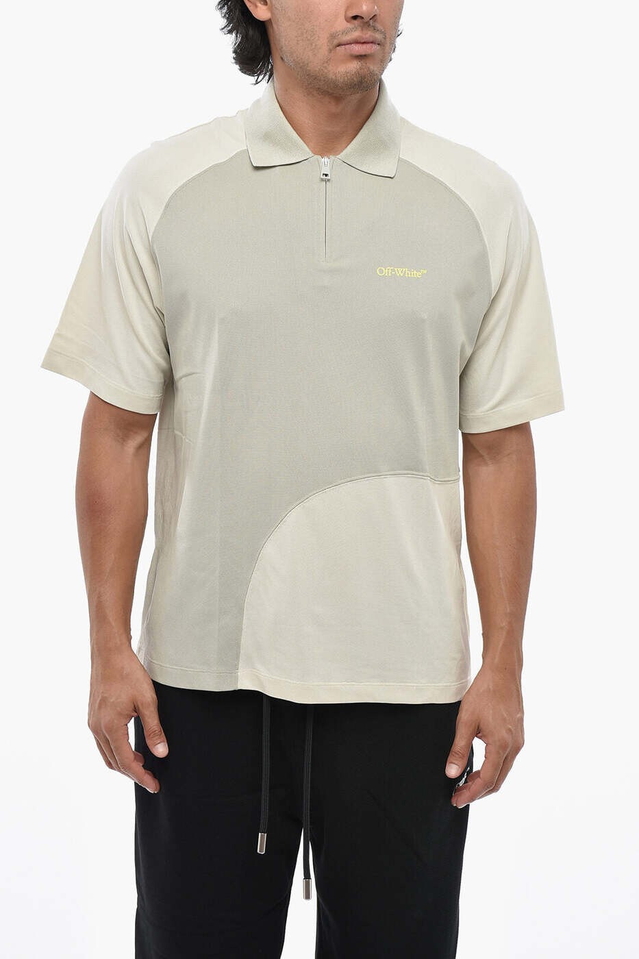 オフホワイト OFF WHITE ポロシャツ メンズ ベージュ Polo shirts OMGB01AT24FAB0016118 関税 送料無料 dk｜BRANDSHOP「il Tesoro」
