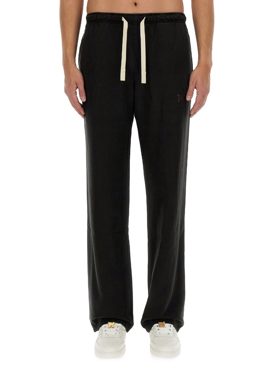 パーム エンジェルス PALM ANGELS 貨物自動車背広 セットアップ メンズ 黒いこと TRACK SUITS 314556 関税 貨物輸送無料 2024SS el