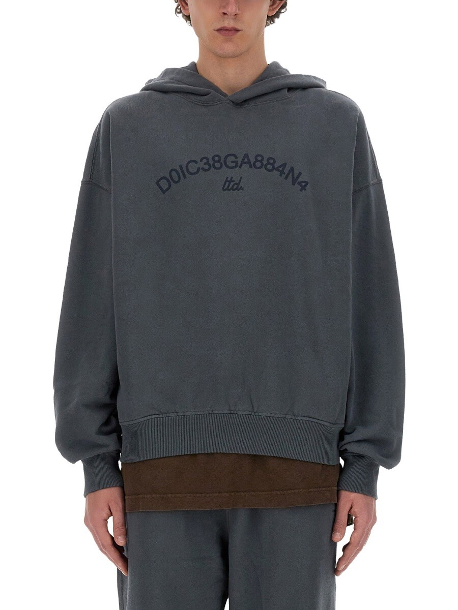ドルチェ\u0026ガッバーナ DOLCE\u0026GABBANA トレイナー 調教師 メンズ 薄墨色 Sweatshirts 312075 関税 貨物輸送無料 2024SS el
