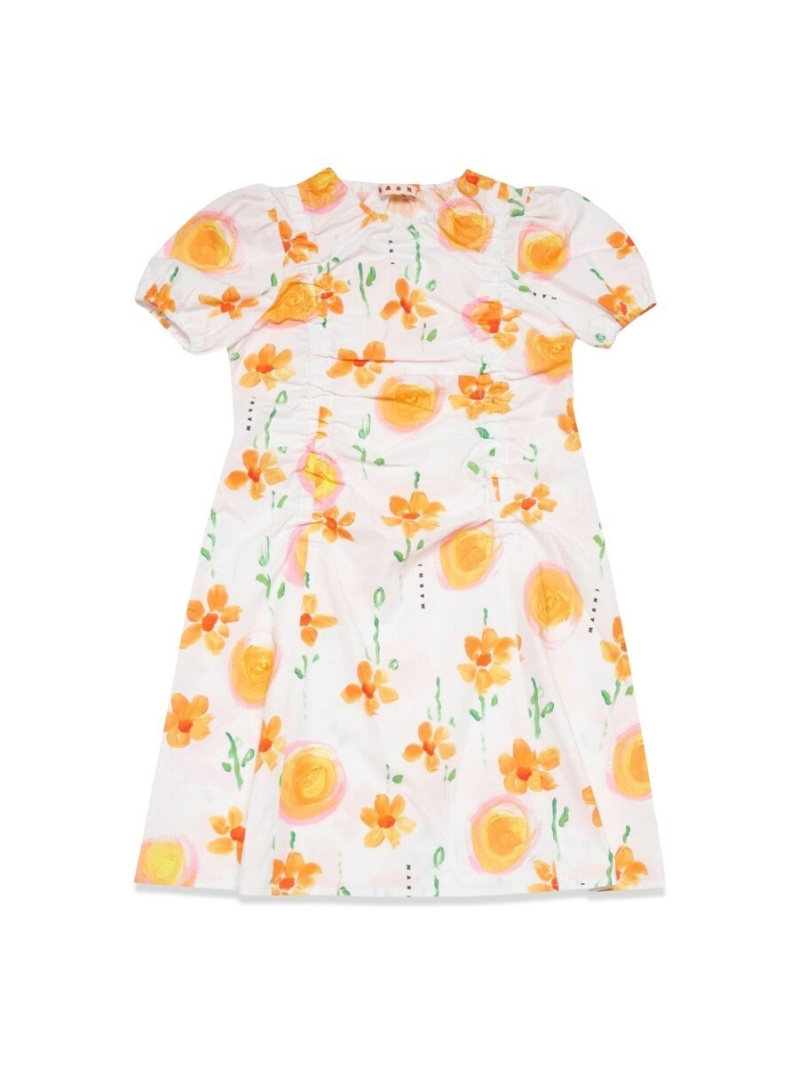 マルニ MARNI ロングお召しもの お召しもの ガールズ Long dresses 315301 関税 貨物輸送無料 2024SS el
