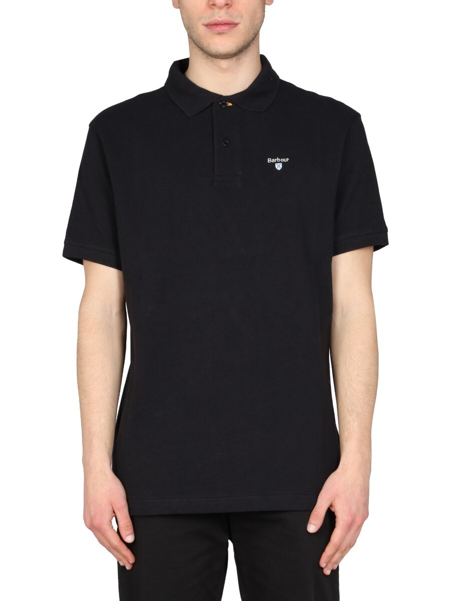 バブアー BARBOUR ポロシャツ メンズ ブラック Polo shirts 309927 関税 送料無料 2024SS el｜BRANDSHOP「il Tesoro」
