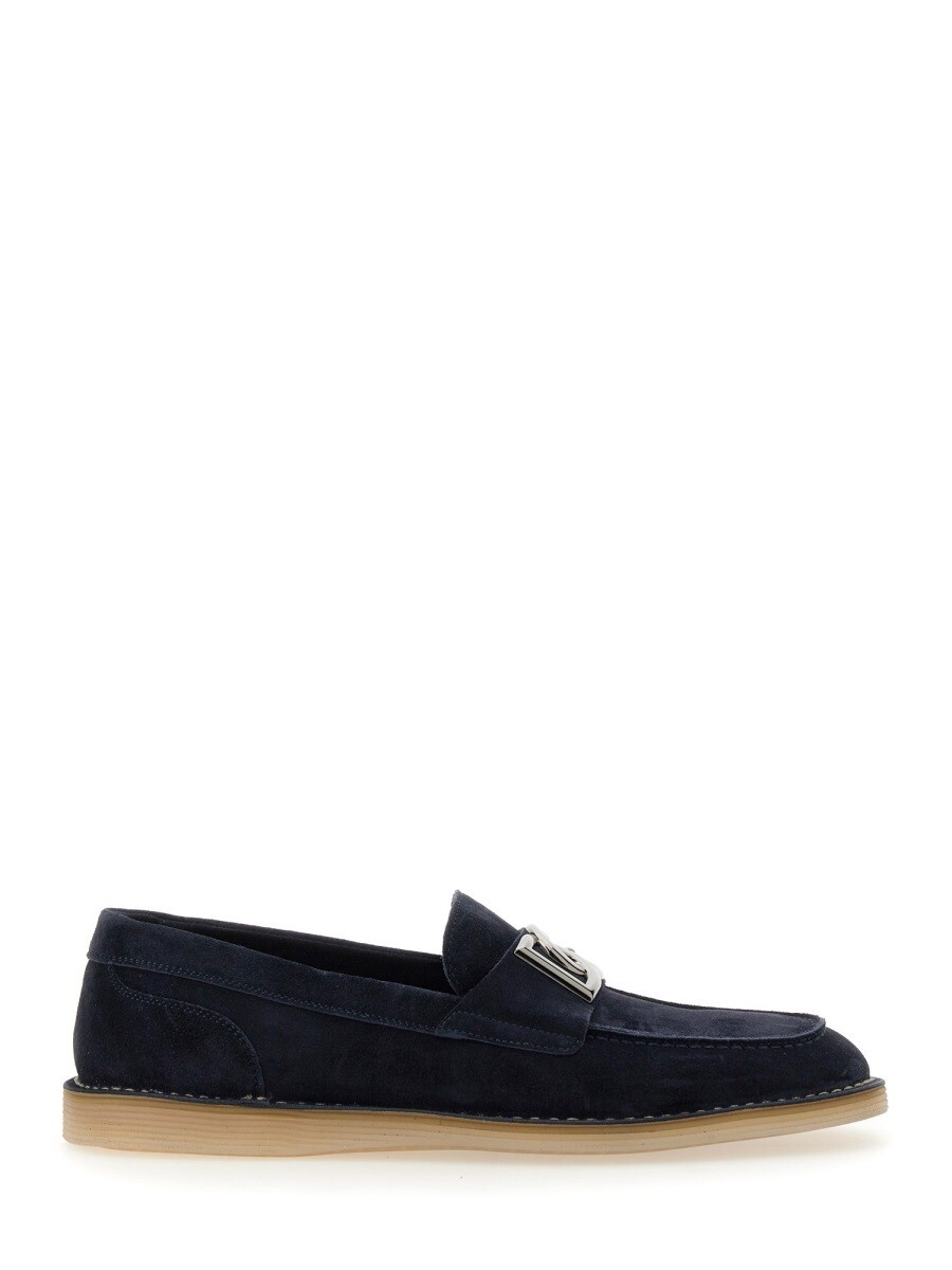 ドルチェ\u0026ガッバーナ DOLCE\u0026GABBANA 置き目毛皮 メンズ 青碧 Loafers 307855 関税 貨物輸送無料 2024SS el