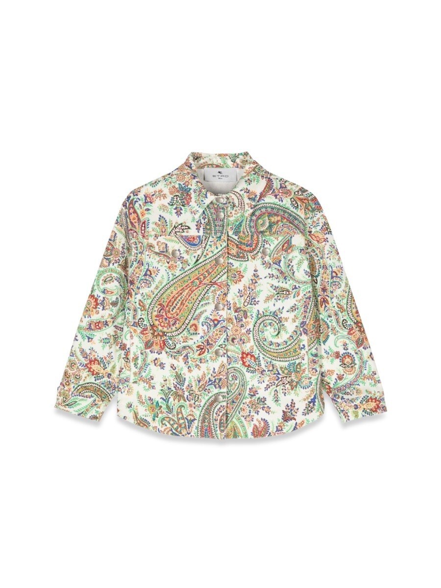 エトロ ETRO バイカージャケット 上衣 ガールズ Biker jackets 310656 関税 貨物輸送無料 2024SS el