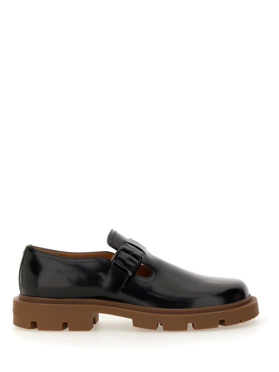 棲み家 マルジェラ MAISON MARGIELA 置き目毛皮 メンズ 黒いこと Loafers 314877 関税 貨物輸送無料 2024SS el