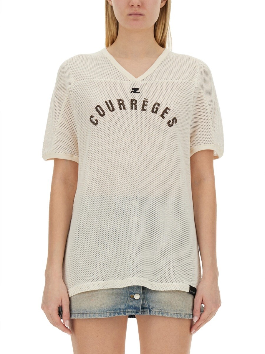 クレージュ COURREGES ポロシャツ Tシャツ レディース T-shirts and polo shirts 314242 関税 送料無料 2024SS el|BRANDSHOP「il Tesoro」