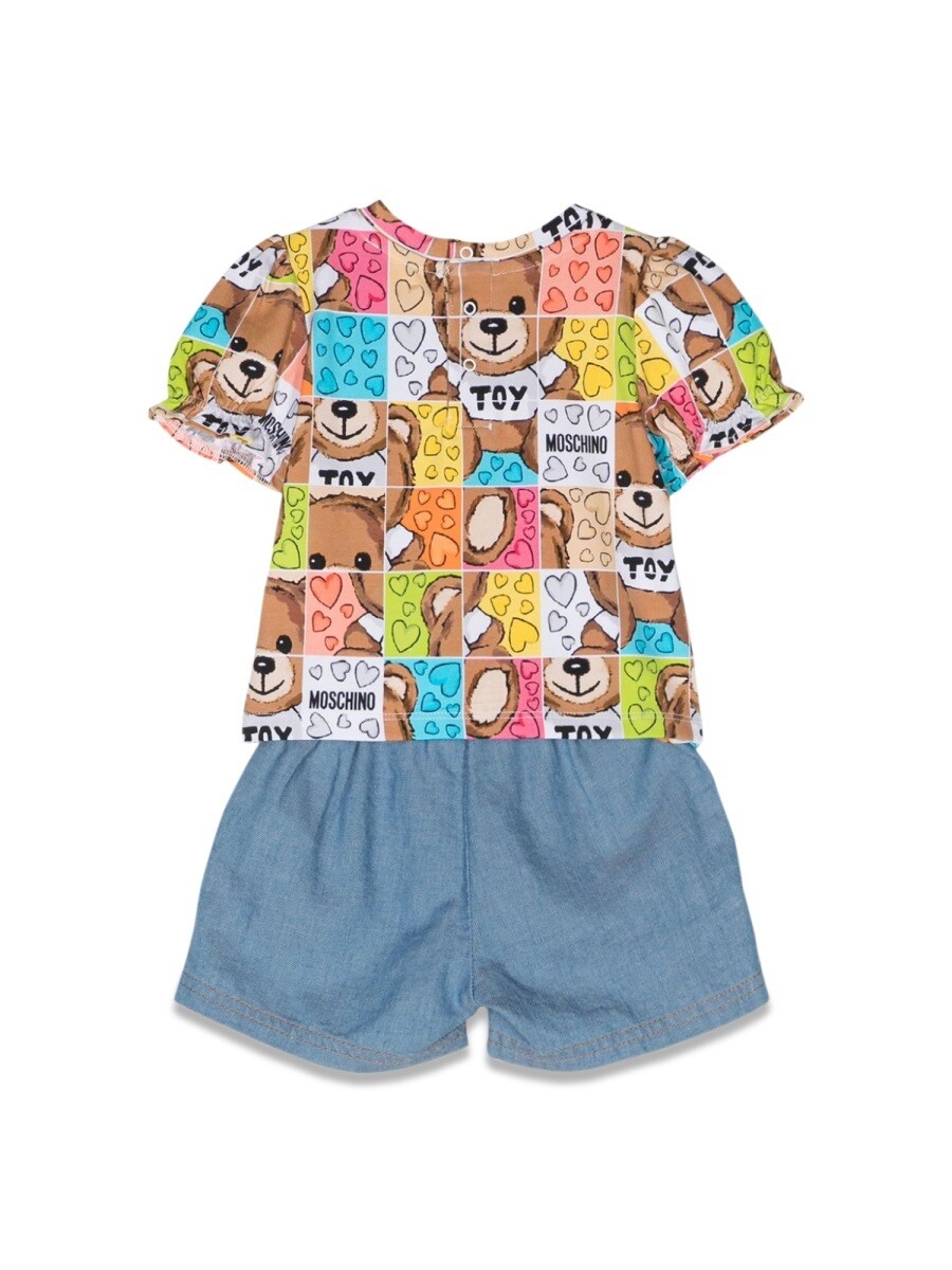 モスキーノ MOSCHINO セットアップ オールインワン ガールズ Jumpsuits 311458 関税 貨物輸送無料 2024SS el