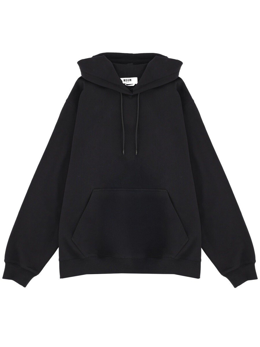 エムエスジーエム MSGM トレーナー 調教師 メンズ 黒いこと Sweatshirts 370730 関税 貨物輸送無料 2025AW el