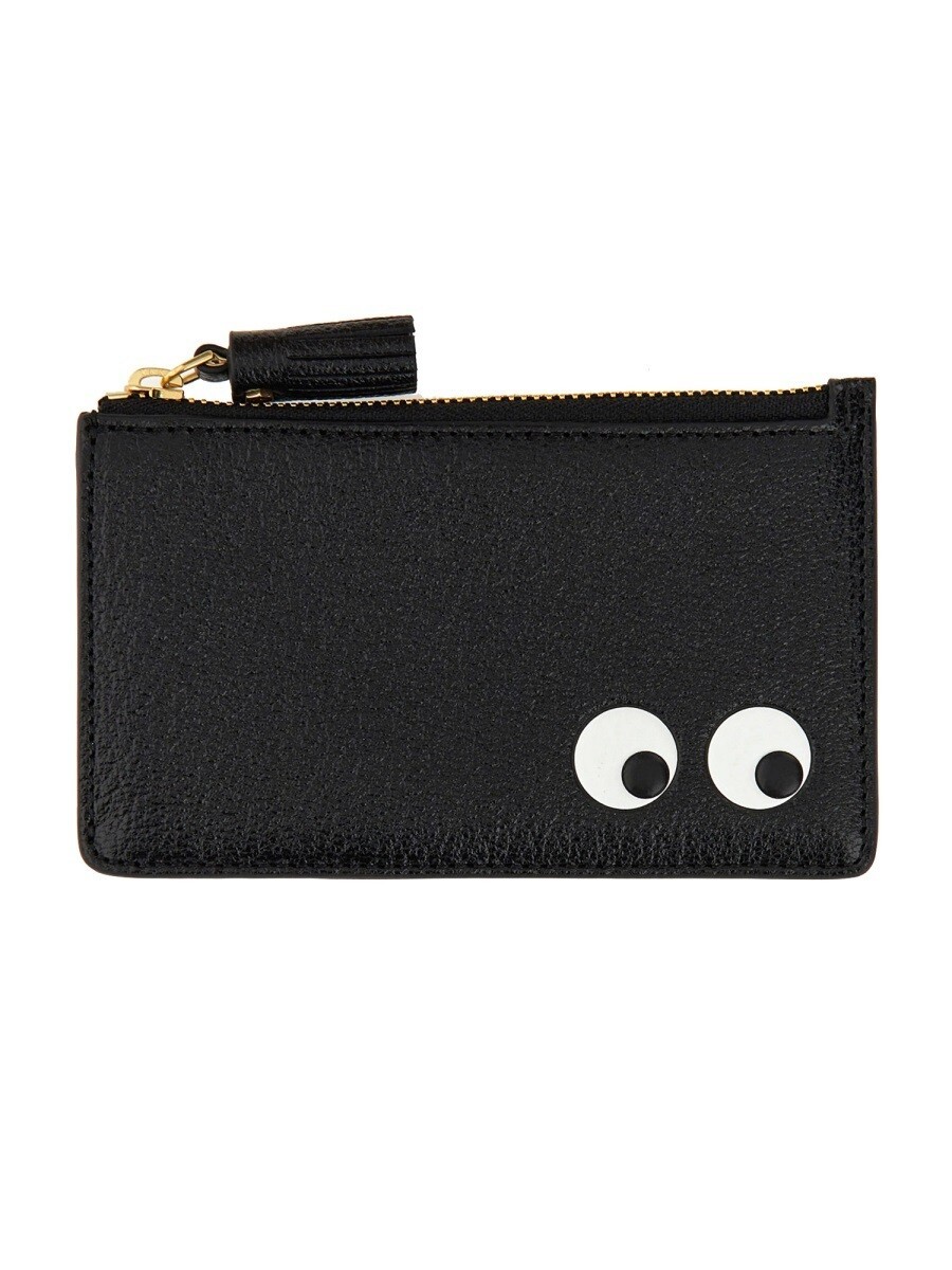 アニヤ ハインドマーチ ANYA HINDMARCH カードホルダー 財布 レディース ブラック Wallets and Card Holders 371550 関税 送料無料 2025AW el|BRANDSHOP「il Tesoro」