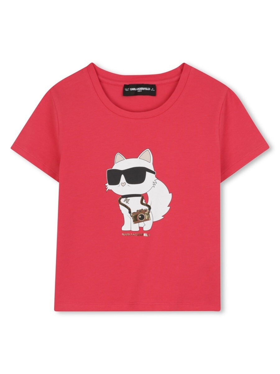 長い巻き毛 ラガーフェルド KARL LAGERFELD ロング捩りプルオーバー プルオーバー ガールズ 赤いこと Long sleeve t-shirts 371038 関税 貨物輸送無料 2025AW el