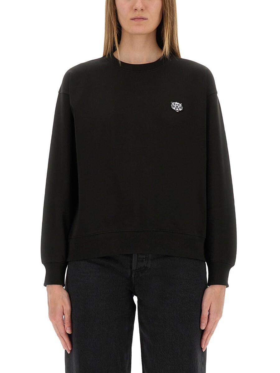 ケンゾー KENZO 調教師 レディース 黒いこと Sweatshirts 371320 関税 貨物輸送無料 2025AW el