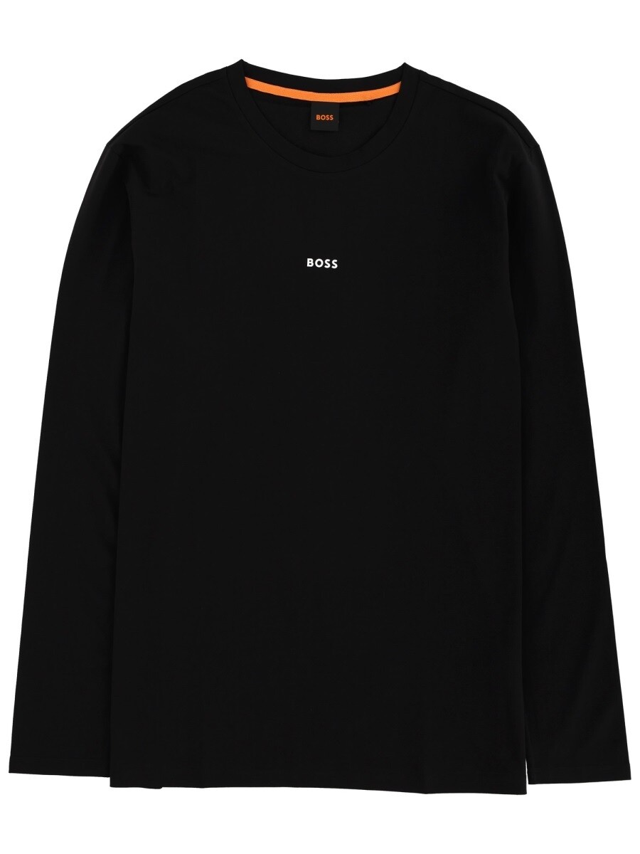 主任者 BOSS ティーシャツ メンズ 黒いこと T-shirts 371751 関税 貨物輸送無料 2025AW el