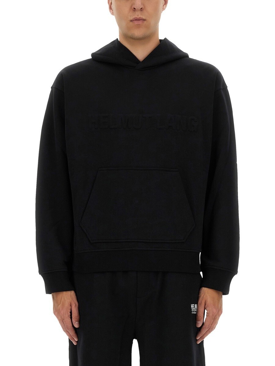 ヘルムートラング HELMUT LANG スウェットシャツ トレーナー メンズ ブラック Sweatshirts 372656 関税 送料無料 2025AW el|BRANDSHOP「il Tesoro」