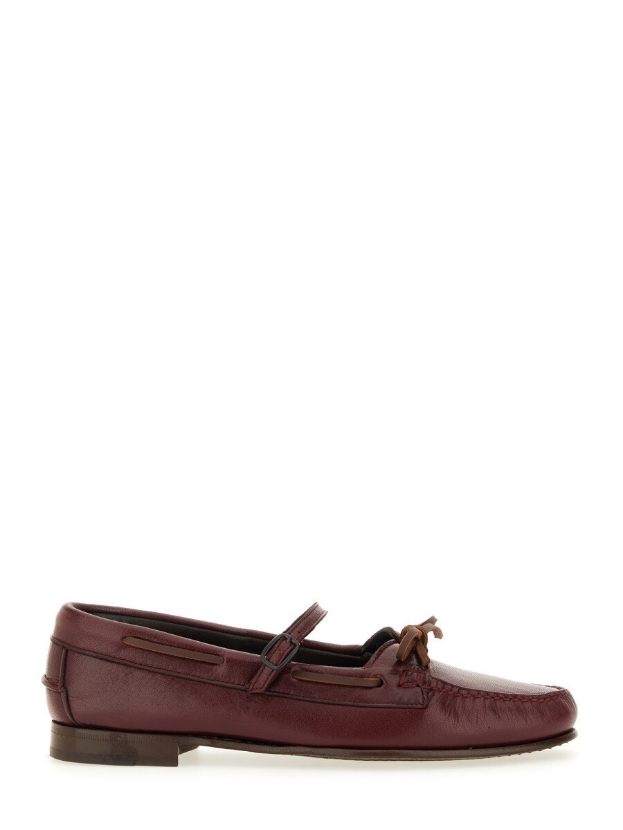 ヘリュー HEREU 置き目毛革 レディース 赤いこと Loafers 372496 関税 貨物輸送無料 2025AW el