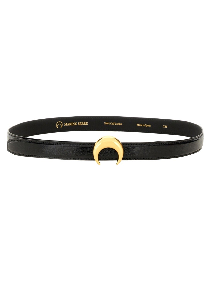 マリーンセル MARINE SERRE ベルト レディース ブラック Belts 395236 関税 送料無料 2026SS el｜BRANDSHOP「il Tesoro」
