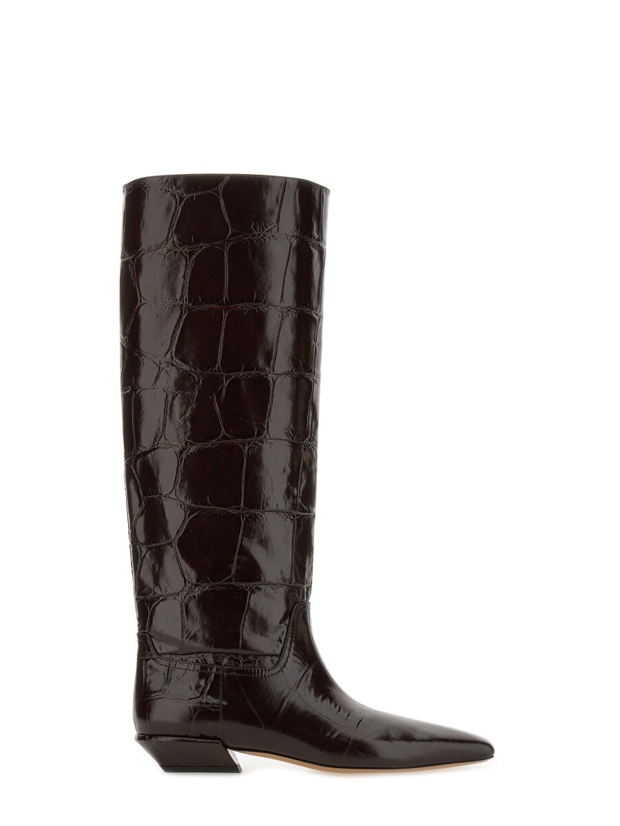 光の都市 テキサス州 PARIS TEXAS ブーツ レディース 黒いこと Boots 372858 関税 貨物輸送無料 2025AW el