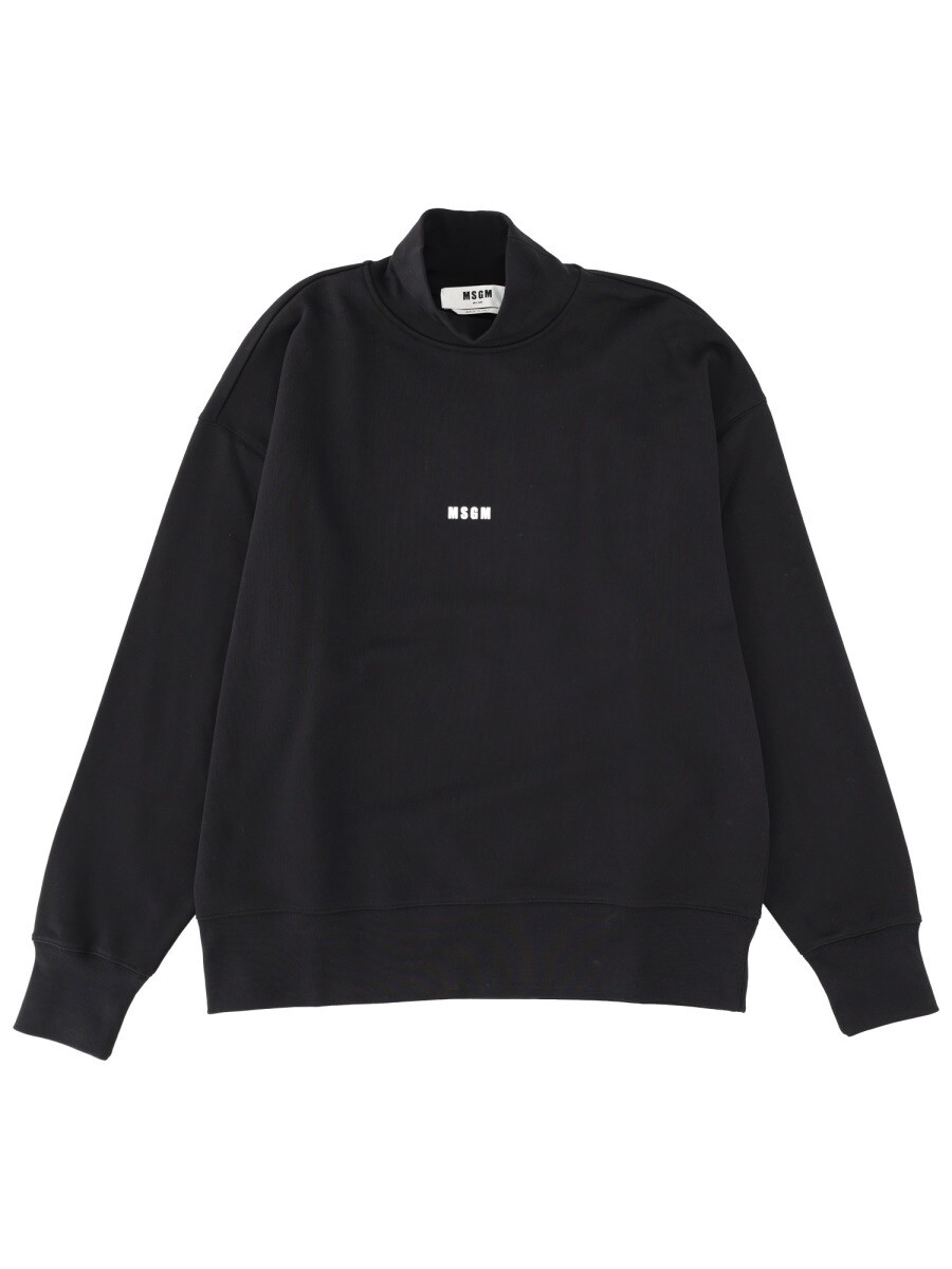 エムエスジーエム MSGM スウェットシャツ トレーナー メンズ ブラック Sweatshirts 373531 関税 送料無料 2025AW el|BRANDSHOP「il Tesoro」