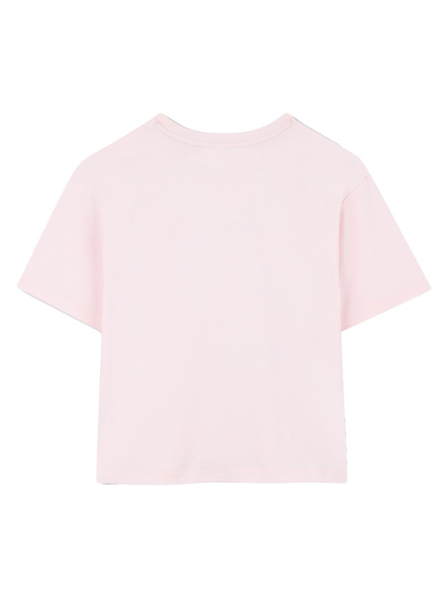 目じるし ジェイコブス MARC JACOBS ロング捩りプルオーバー プルオーバー ガールズ サクラ色 Long sleeve t-shirts 373427 関税 貨物輸送無料 2025AW el
