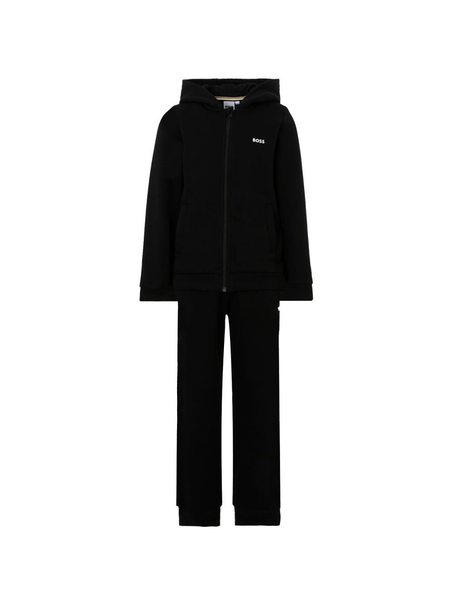 ヒューゴ 主任者 HUGO BOSS セットアップ オールインワン ボーイズ 黒いこと Jumpsuits 373119 関税 貨物輸送無料 2025AW el