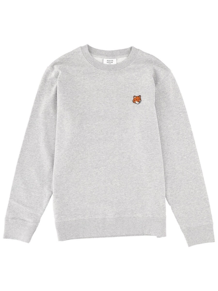 メゾン キツネ MAISON KITSUNE スウェットシャツ トレーナー メンズ グレー Sweatshirts 392442 関税 送料無料 2026SS el｜BRANDSHOP「il Tesoro」