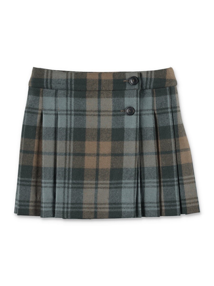 ボンポワン BONPOINT ミニ御徒面子 スコート ガールズ 赤銅色 Mini-skirts 375213 関税 貨物輸送無料 2025AW el