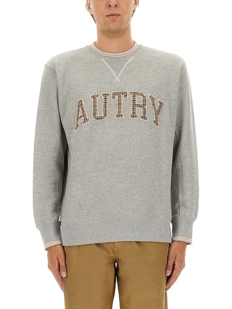 AUTRY トレーナー 調教師 メンズ 薄墨色 Sweatshirts 375508 関税 貨物輸送無料 2025AW el