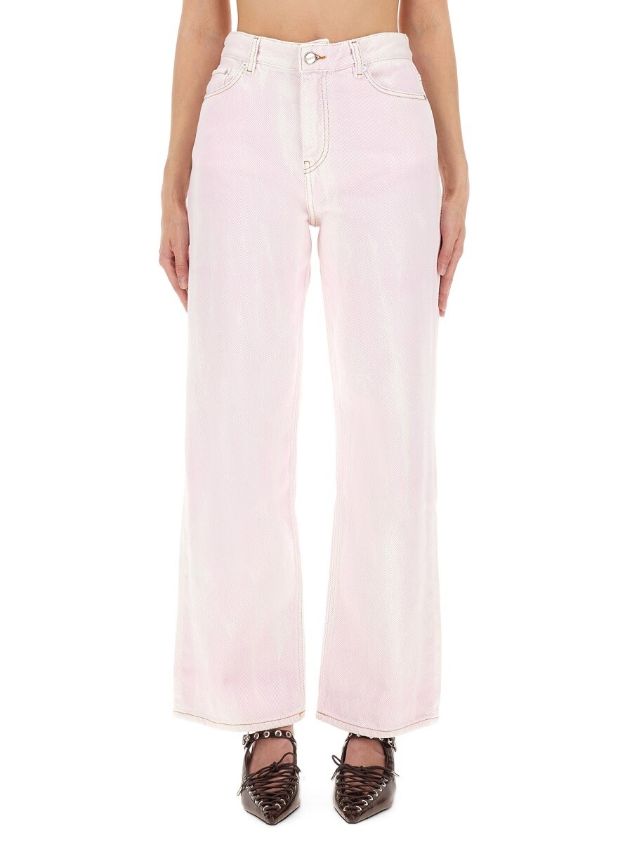 ガニー GANNI デニム レディース ピンク Jeans 374882 関税 送料無料 2025AW el｜BRANDSHOP「il Tesoro」