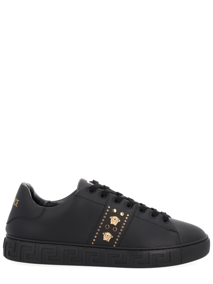 ヴェルサーチ VERSACE スニーカー メンズ ブラック Sneakers 375691 関税 送料無料 2025AW el｜BRANDSHOP「il Tesoro」