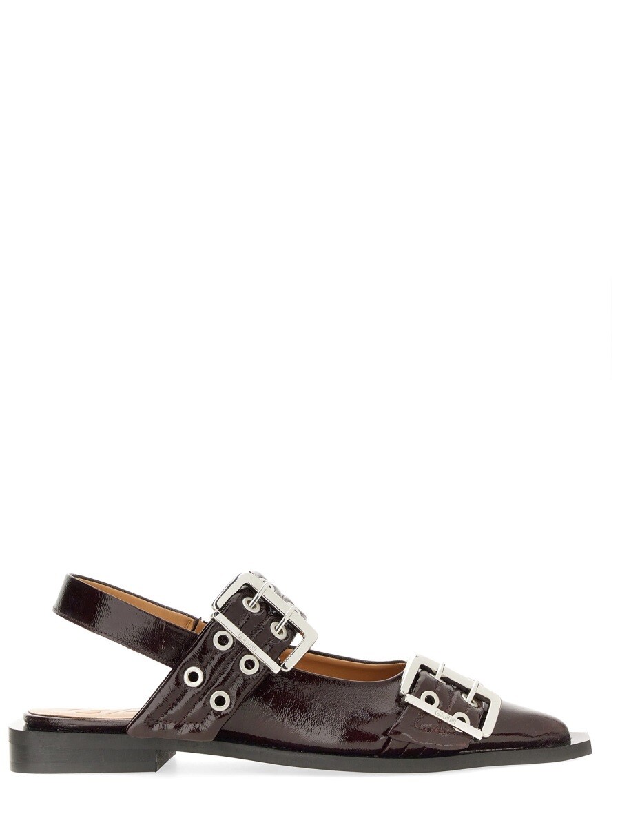 ガニー GANNI サンダル レディース レッド Sandals 374869 関税 送料無料 2025AW el｜BRANDSHOP「il Tesoro」