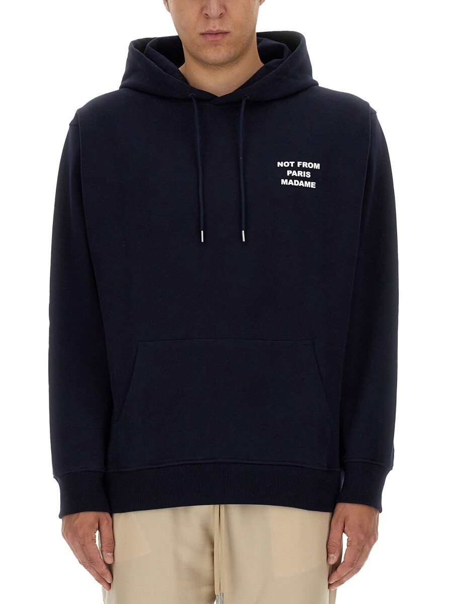 ドロール ド ムッシュ DROLE DE MONSIEUR トレーナー 調教師 メンズ 青色 Sweatshirts 392361 関税 貨物輸送無料 2026SS el