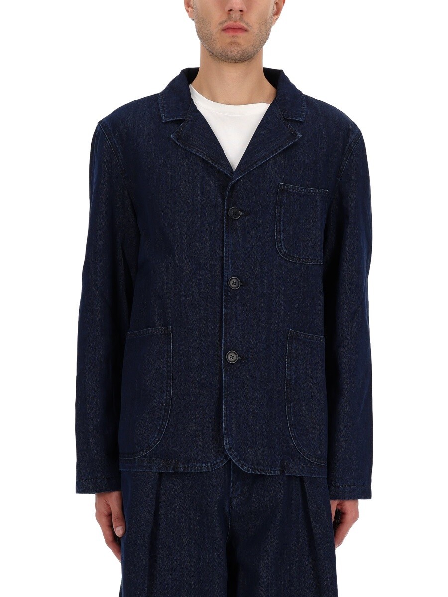 ワイエムシー YMC 上衣 メンズ 青色 Jackets 375378 関税 貨物輸送無料 2025AW el