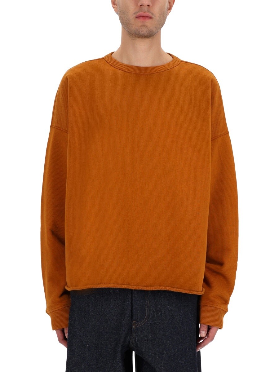 ワイエムシー YMC トレーナー 調教師 メンズ オレンジ色 Sweatshirts 375789 関税 貨物輸送無料 2025AW el