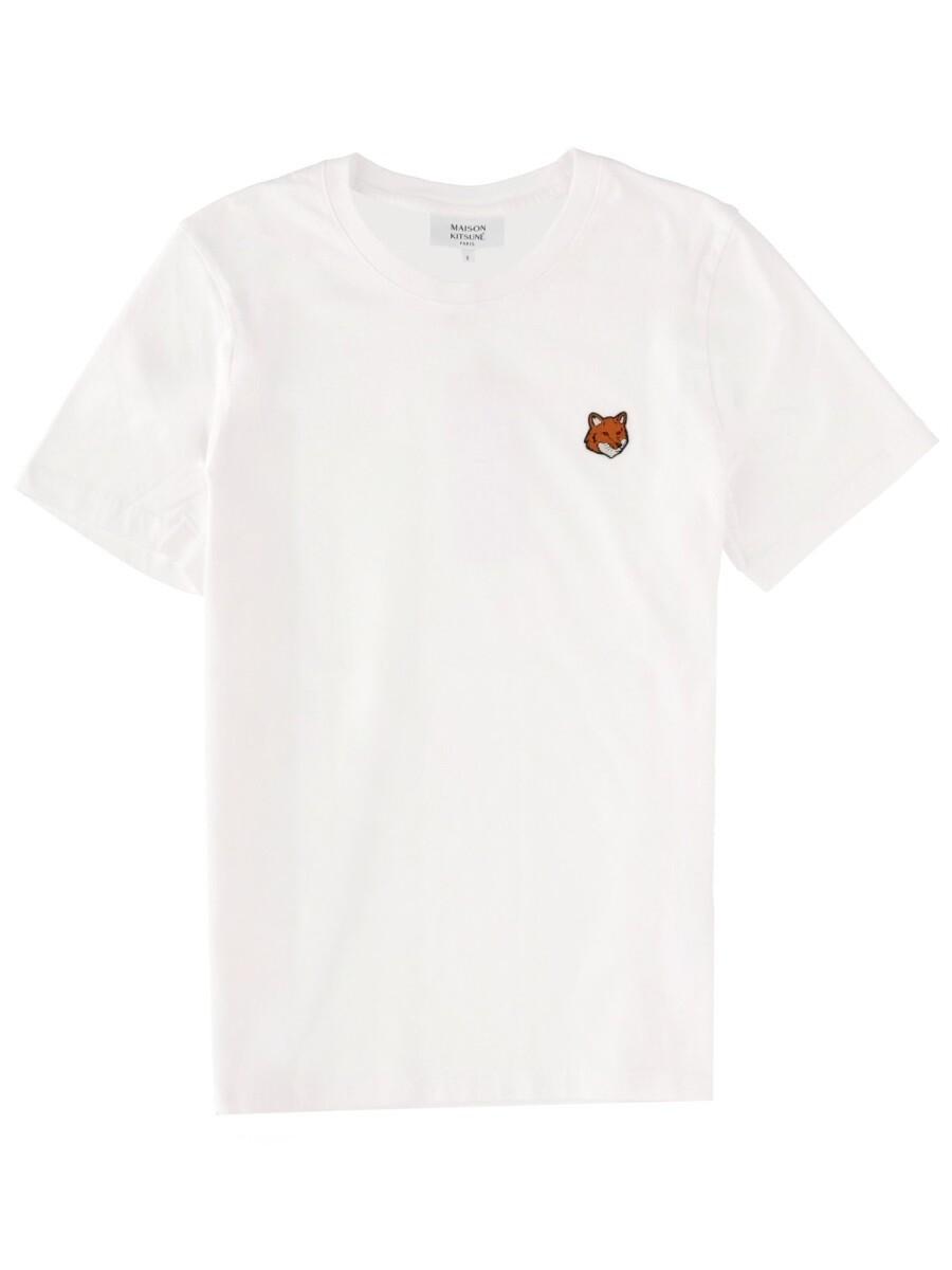 棲み家 狐狸 MAISON KITSUNE スポーツシャツ プルオーバー レディース 白いこと T-shirts and polo shirts 404804 関税 貨物輸送無料 2026SS el