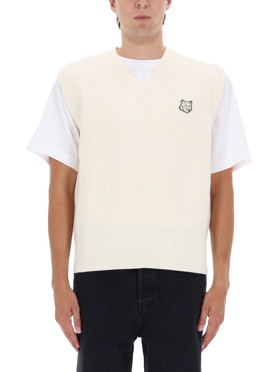 メゾン キツネ MAISON KITSUNE ジレ ベスト メンズ Vests 375864 関税 送料無料 2025AW el