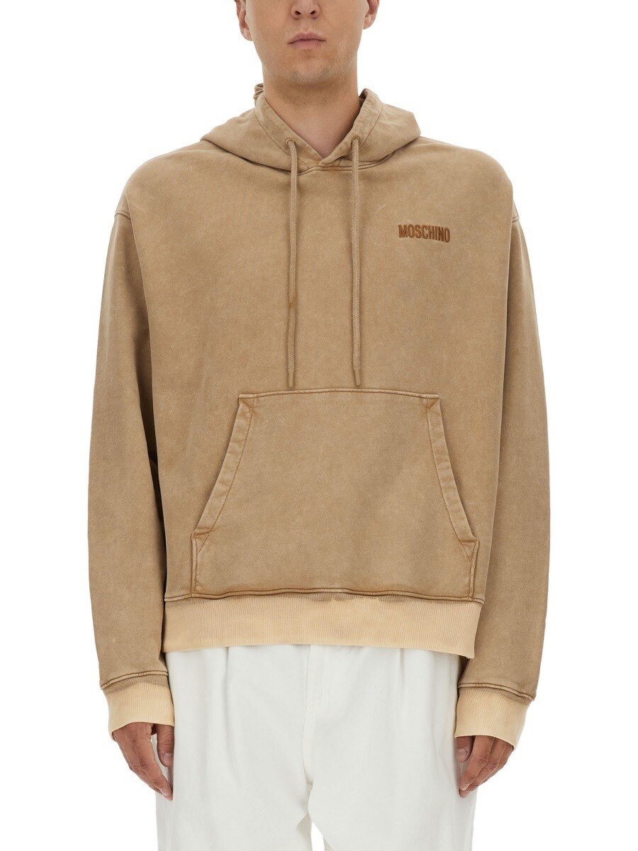 モスキーノ MOSCHINO トレーナー 調教師 メンズ 赤銅色 Sweatshirts 376081 関税 貨物輸送無料 2025AW el